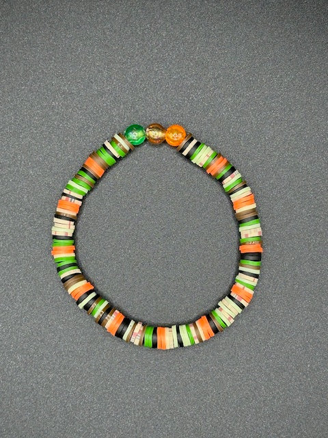 Urban Camouflage Clay Beaded Bracelet