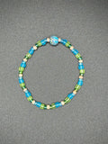 Pond Lily Seed Beaded Bracelet