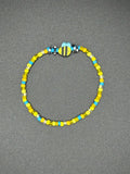 Happy Bee Seed Beaded Bracelet
