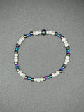 Galaxy Ice Seed Beaded Bracelet