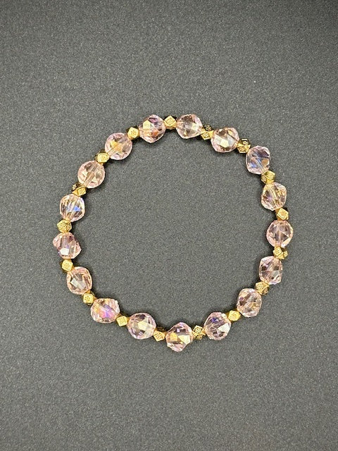 Crystal Rondelle Bracelets
