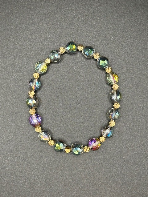 Crystal Rondelle Bracelets