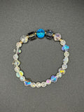 Arctic Prism Crystal Beaded Bracelet