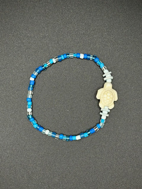 Pacific Wanderer Seed Beaded Bracelet