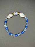 Ocean Pearl 7 Beaded Bracelet