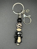 Dragon - Black Keychain
