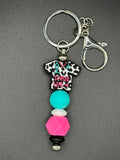 Scrubs - White Keychain