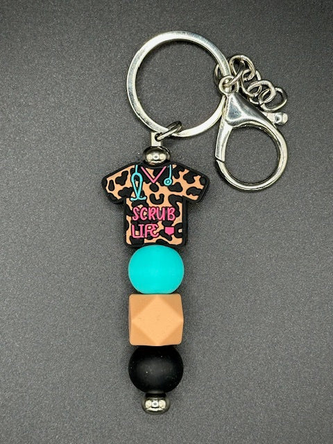 Scrubs - Tan Keychain