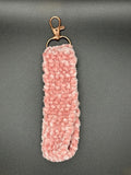 Pink Velvet Wristlet