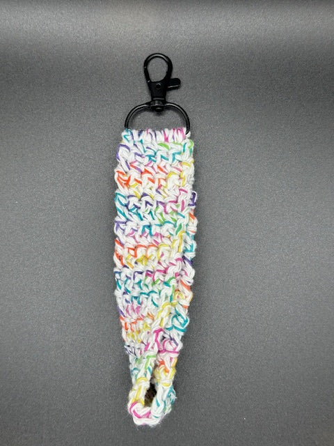 White Confetti Cotton Wristlet
