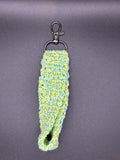 Lemon Lime Cotton Wristlet