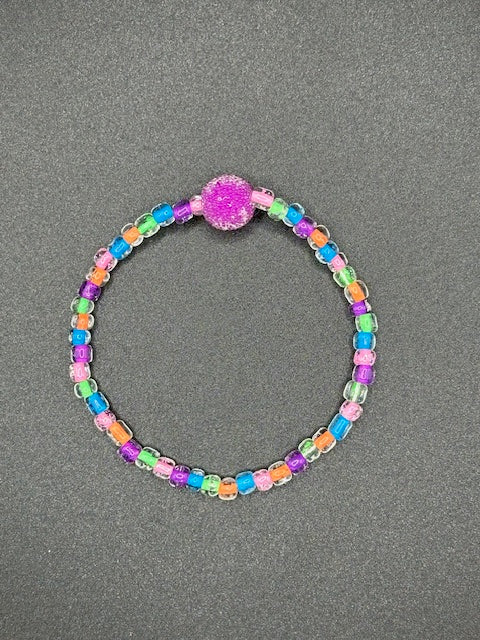 Berry Sugar Rush Seed Beaded Bracelets