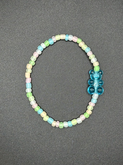 Gummy Bear Seed Beaded Bracelets