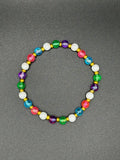 Electric Kaleidoscope Beaded Bracelet