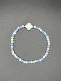 Opaline Empress Rondelle Beaded Bracelet