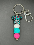 Scrubs - Cyan Keychain