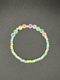 He Is Risen Seed Beaded Bracelet