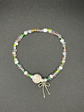 Vintage Ribbon Seed Beaded Bracelet