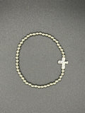 Forged Cross Beaded Bracelets