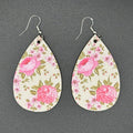 Peony and Hydrangea Earrings
