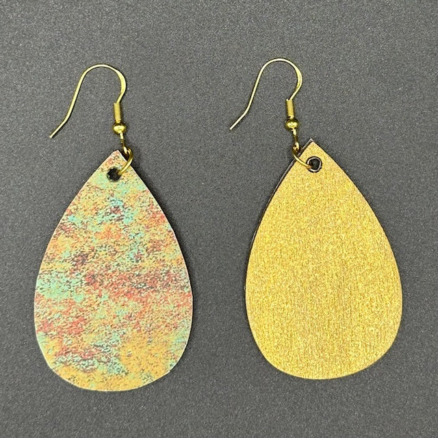 Rustic Shimmer Earrings