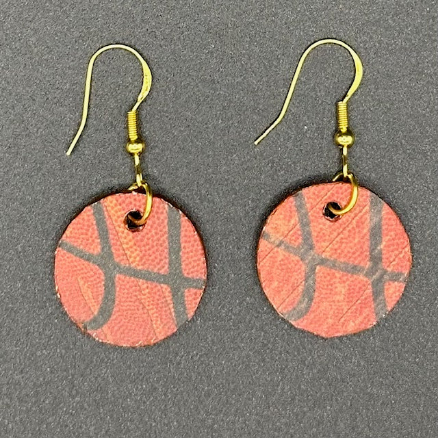 Basketball Earrings
