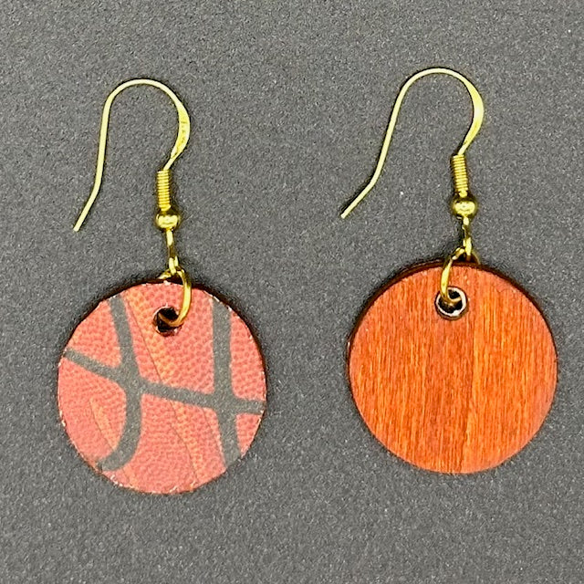Basketball Earrings