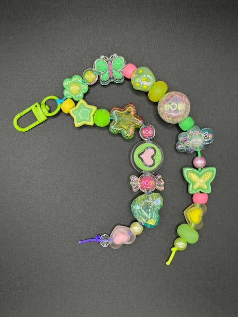 Lime Green 1.0 Bag Charm