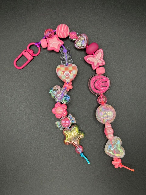 Dark Pink 2.0 Bag Charm
